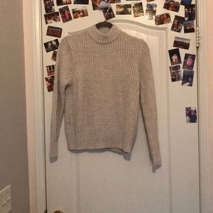 Cream turtle neck sweater